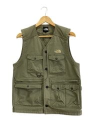 画像：FIREFLY CAMP VEST_ファイヤーフライキャンプベスト/L/アクリル/KHK