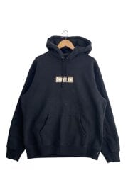 画像：22SS/Burberry Box Logo Hooded Sweatshirt/L/コットン/BLK
