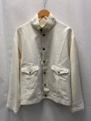 画像：ORRS/Wool Melton Club Jacket/ジャケット/2/ウール/IVO/無地