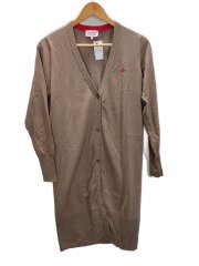 画像：ロングカーディガン(薄手)/2/コットン/BEG/無地/17-12-101003