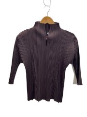 画像：トップス/3/ポリエステル/BRW/無地/PP51-JK163//