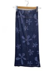 画像：ロングスカート/1/ポリエステル/NVY/総柄/PP02-JG751//