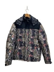 画像：ダウンジャケット/S/ポリエステル/GRN/総柄//