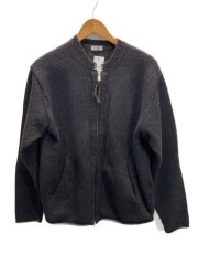 画像：ひょっとこ起毛 ZIP JACKET/ジャケット/3/カシミア/BRW/無地/MT5303-0124