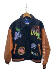 画像：スタジャン/S/ウール/BLK