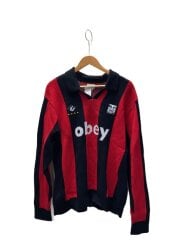 画像：SOCCER JERSEY SWEATER/L/コットン/BLK//