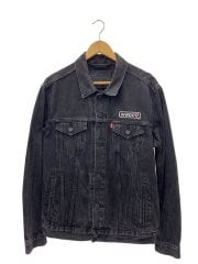 画像：Gジャン/L/コットン/BLK/無地/PC9-72334-0261