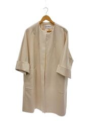 画像：コート/38/ポリエステル/IVO/無地