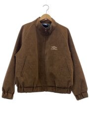 画像：ジャケット/M/フェイクレザー/BRW/1059394400020/SP Brushed Stand Collar