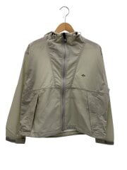 画像：25ss/MOUNTAIN HOODED SHORT JACKET/S/ナイロン/GRY/無地/DT-A0674