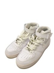画像：AIR FORCE 1 MID 07_エアフォース 1 ミッド 07/28cm/WHT/レザー