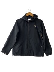画像：TNF BE FREE JACKET_TNFビーフリージャケット/S/ポリエステル/BLK