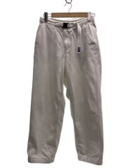 画像：DENIM WIDE TAPERED PANTS_デニム ワイド テーパード パンツ/M/コットン/WHT/