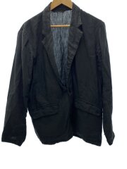 画像：テーラードジャケット/3/リネン/BLK/02192-0084