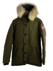 画像：JASPER PARKA/ダウンジャケット/S/ポリエステル/KHK/無地/3438JM