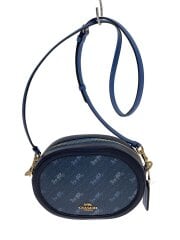 画像：ショルダーバッグ/キャンバス/BLU/C4057