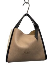 画像：ハンドバッグ/レザー/BEG