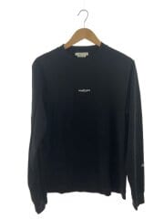 画像：長袖Tシャツ/M/コットン/BLK