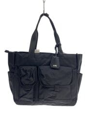 画像：トートバッグ/--/BLK/無地/118-40-0082-1999