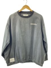 画像：18ss/SMOCK　JACKET/左腕汚れトップス/コットン/GRY/無地/181tqdt-jkm03