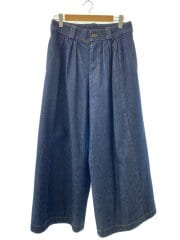 画像：デニムトラウザー/裾ホツレ有/ボトム/42/デニム/IDG/無地/S51KA0570