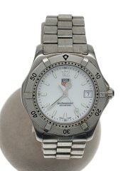 画像：クォーツ腕時計/アナログ/ステンレス/WHT/SLV/SS/WK1111