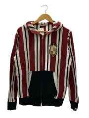 画像：ジップパーカー/L/コットン/BRD