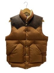 画像：ダウンベスト/40/ナイロン/BRW/290-172-11