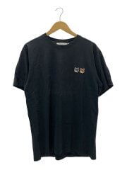 画像：Tシャツ/L/コットン/BLK/無地/BU00103KJ0008