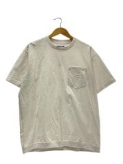 画像：カットソー/L/コットン/WHT/N25SH056