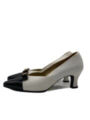 画像：パンプス/36/WHT/6406