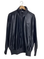 画像：ファイヤーバードメタリックトラックトップ/ジップパーカー/2XL/ポリエステル/BLK/無地