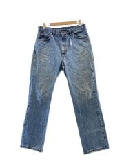 画像：オレンジタブ/ボトム/--/コットン/BLU