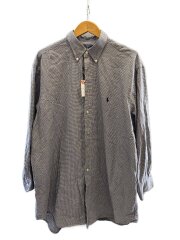 画像：YARMOUTH/BDシャツ/長袖シャツ/17.5/コットン/IDG/千鳥格子