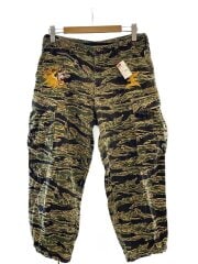 画像：タイガーストライプ/ボトム/M/コットン/WHT/カモフラ