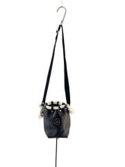 画像：Comusubi Bag シボレザー ショルダーバッグ/レザー/BLK