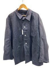 画像：ドイツ軍/黒染/ユーロ/チェンジボタン/フェード/カバーオール/--/コットン/BLK
