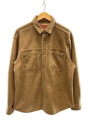 画像：25AW/Faux Suede Snap Shirt/ジャケット/M/--/CML/無地
