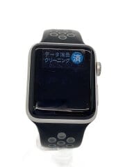 画像：スマートウォッチ/MNTA2J/Apple Watch Series 1 42mm/デジタル/ラバー/BLK