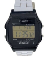 画像：クォーツ腕時計/デジタル/--/BLK/WHT/SS/TW2V20000