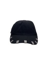 画像：METALLIC INSERT BALL CAP/キャップ/FREE/コットン/BLK/メンズ//
