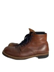 画像：7ホール/ワークブーツ/レースアップブーツ/US10/BRW/レザー