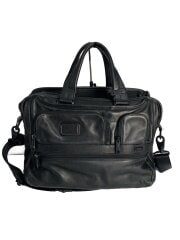 画像：Alpha2 EXP オーガナイザー/ブリーフケース/レザー/BLK/96141D2/擦れ・背面穴