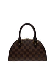 画像：リベラミニ_ダミエ・エベヌ/PVC/BRW