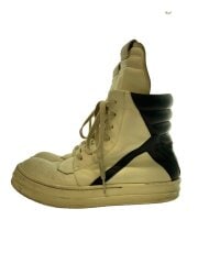 画像：ハイカットスニーカー/41/CRM/レザー/RU01C4894LPO