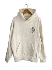 画像：パーカー/XL/コットン/WHT/無地