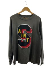 画像：22AW/長袖Tシャツ/L/コットン/GRY/プリント/SM-A22-0000-088