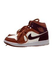 画像：AIR JORDAN 1 MID_エア ジョーダン 1 ミッド/24.5cm/RED