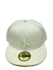 画像：ワークキャップ/7 1/2/キャンバス/WHT/メンズ