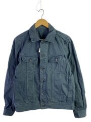 画像：Gジャン/S/デニム/BLU/無地/2nd